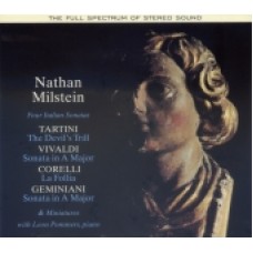NATHAN MILSTEIN FOUR ITALIAN SONATAS & MINIATURES CD