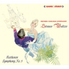 FRITZ REINER CHICAGO SYMPHONY ORCHESTRA STRAUSS WALTZES & BEETHOVEN SYMPHONY NO.5 CD