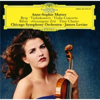 Anne-Sophie Mutter BERG VIOLINKONZERT RIHM GESUNGENE ZEIT LP Anne-Sophie Mutter BERG VIOLINKONZERT RIHM GESUNGENE ZEIT LP