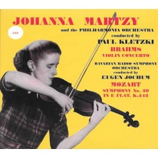 Johanna Martzy Brahms Mozart CD BMCL125
