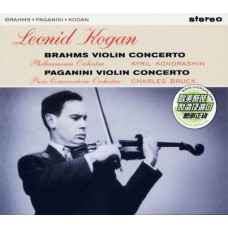 Leonid Kogan Brahms Paganini Violin Concertos CD