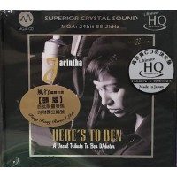 Jacintha Here's To Ben A Vocal Tribute To Ben Webster UHQ MQA CD