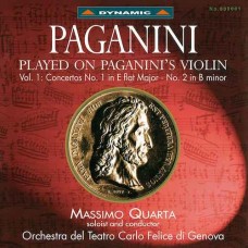 Massimo Quarta Paganini Concerto No.1&2 2-LP Massimo Quarta Paganini Concerto No.1&2 2-LP