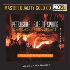 Oskar Danon Rene Leibowitz Petrushka Rite of Spring MQG Master Quality Gold CD