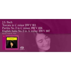 Martha Argerich J.S. Bach Toccata Partita No.2 English Suite No.2 SACD