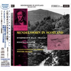 Peter Maag Mendelssohn In Scotland Symphony No.3 'Scotch' Fingal's Cave Single Layer SACD+CD