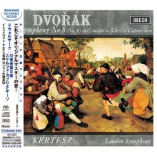 Kertesz Dvorak Symphony no.8 (no.4) in G Minor Scherzo Capriccioso Single Layer SACD+CD