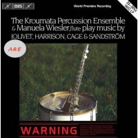 Music for Percussion Ensemble and Flute Manuela Wiesler LP Test Pressing