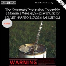 Music for Percussion Ensemble and Flute Manuela Wiesler LP