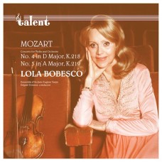 Lola Bobesco Mozart Concerto for Violin and Orchestra No.4&5 LP
