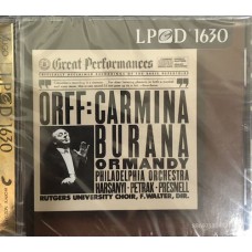 Eugene Ormandy Carl Orff Carmina Burana LPCD1630 CD
