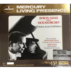 Byron Janis Plays Moussorgsky Pictures at an Exhibition LPCD45II CD