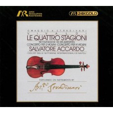 Salvatore Accardo Vivaldi The Four Seasons ARM 24K Gold CD