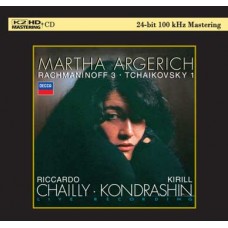 Martha Argerich Rachmaninoff & Tchaikovsky K2HD CD