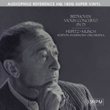 Heifetz Munch Beethoven Violin Concerto in D LP Vinyl